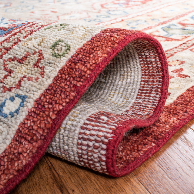 Safavieh Samarkand Srk103B Beige/Red Rugs.