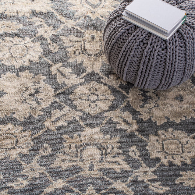 Safavieh Samarkand Srk116F Dark Grey/Beige Rugs.