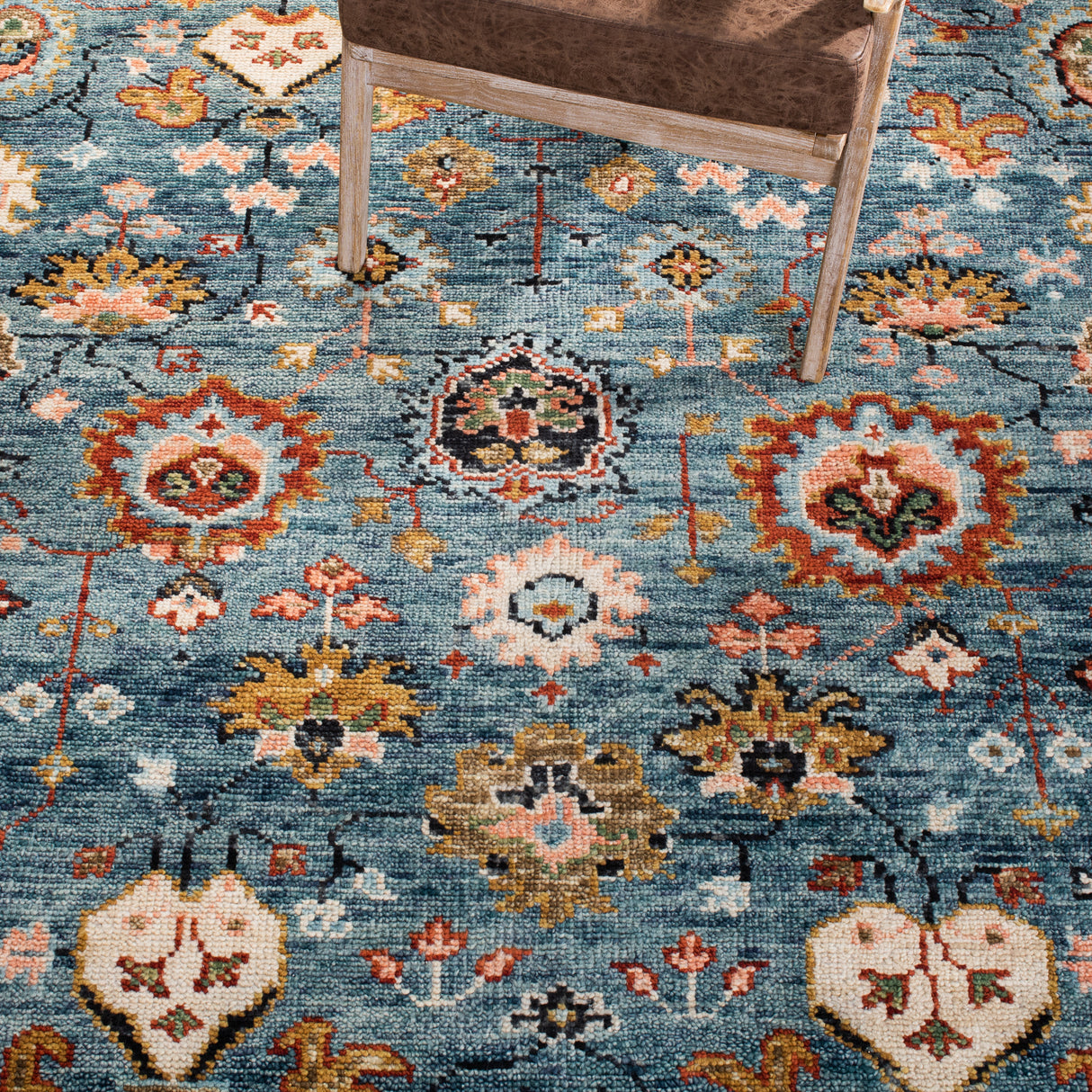 Safavieh Samarkand Srk117M Blue/Red Rugs.