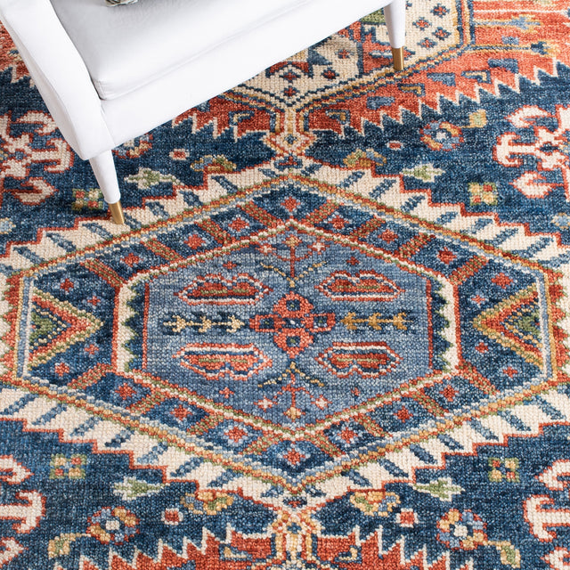 Safavieh Samarkand Srk119M Blue/Beige Rugs.