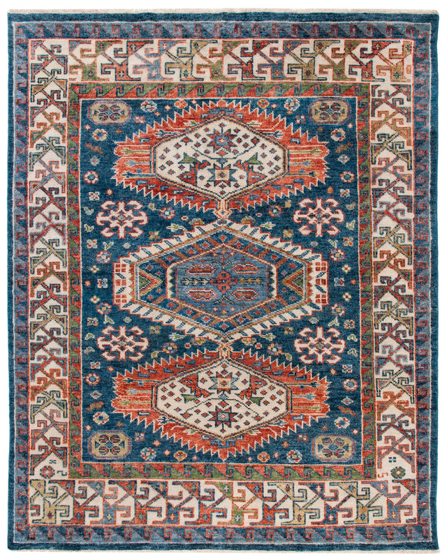 Safavieh Samarkand Srk119M Blue/Beige Rugs.