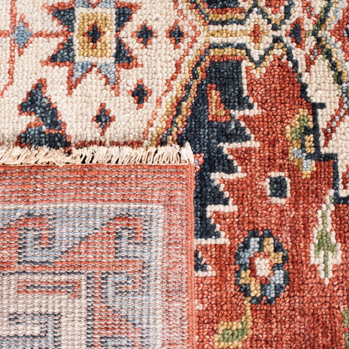 Safavieh Samarkand Srk119Q Red/Beige Rugs.