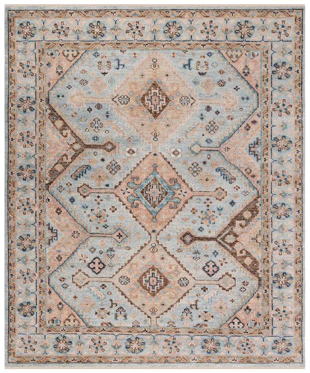 Safavieh Samarkand Srk127L Light Blue/Beige Rug.