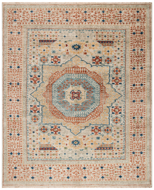 Safavieh Samarkand Srk165A Ivory/Rust Rugs.