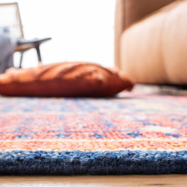 Safavieh Samarkand Srk166P Red/Blue Rug.