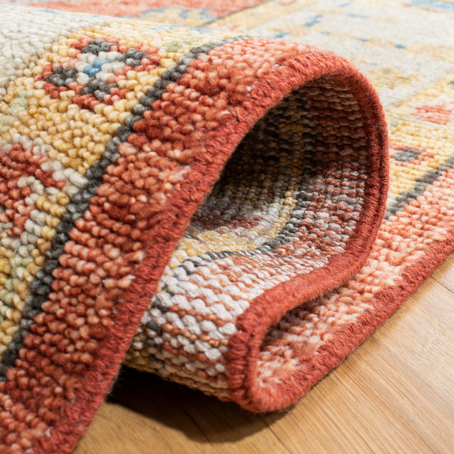 Safavieh Samarkand Srk170B Beige/Rust Rug.