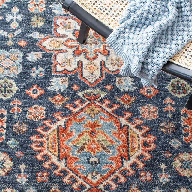 Safavieh Samarkand Srk172Q Red/Blue Rug.