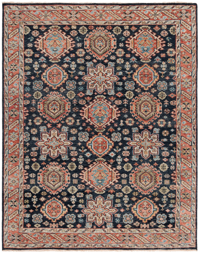 Safavieh Samarkand Srk172Q Red/Blue Rug.