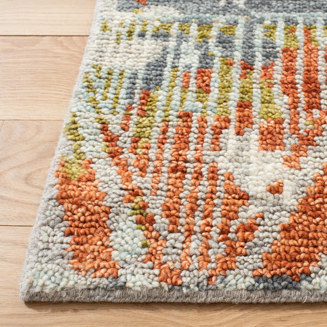 Safavieh Samarkand Srk180Q Red/Green Rug.