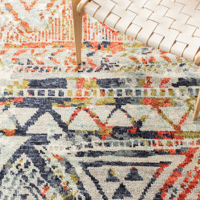 Safavieh Samarkand Srk180Q Red/Green Rug.