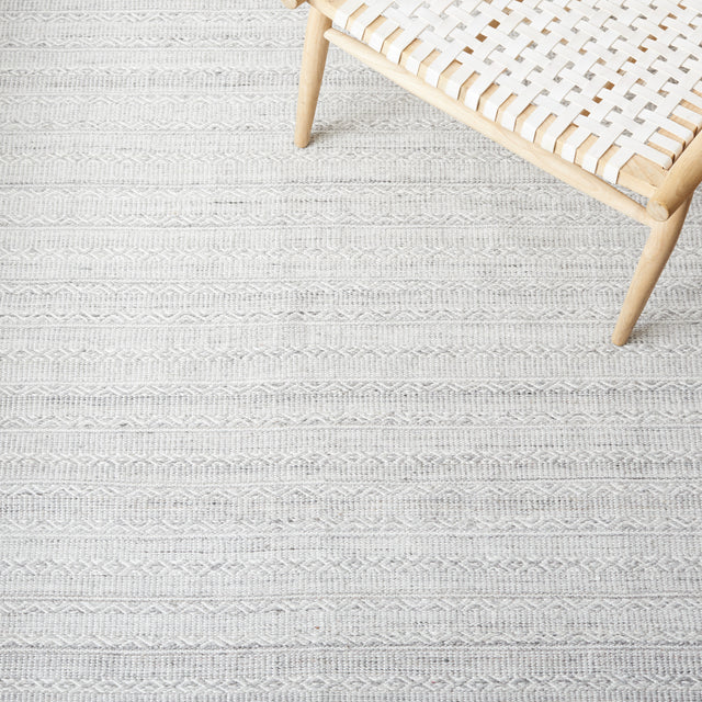 Safavieh Striped Kilim Stk104F Grey/Ivory Rug.