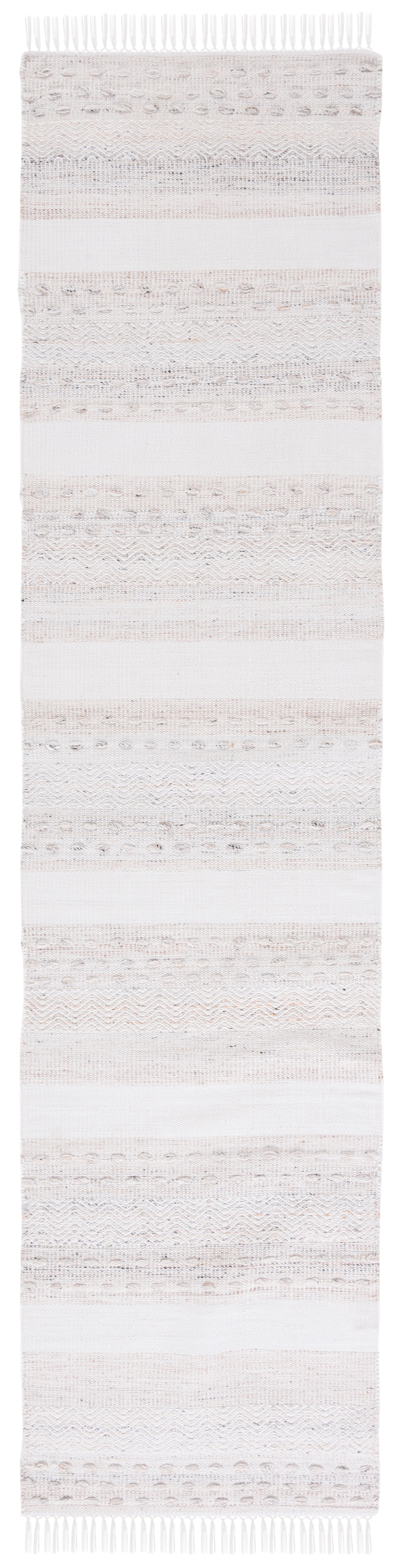 Safavieh Striped Kilim Stk105B Beige/Ivory Rug.