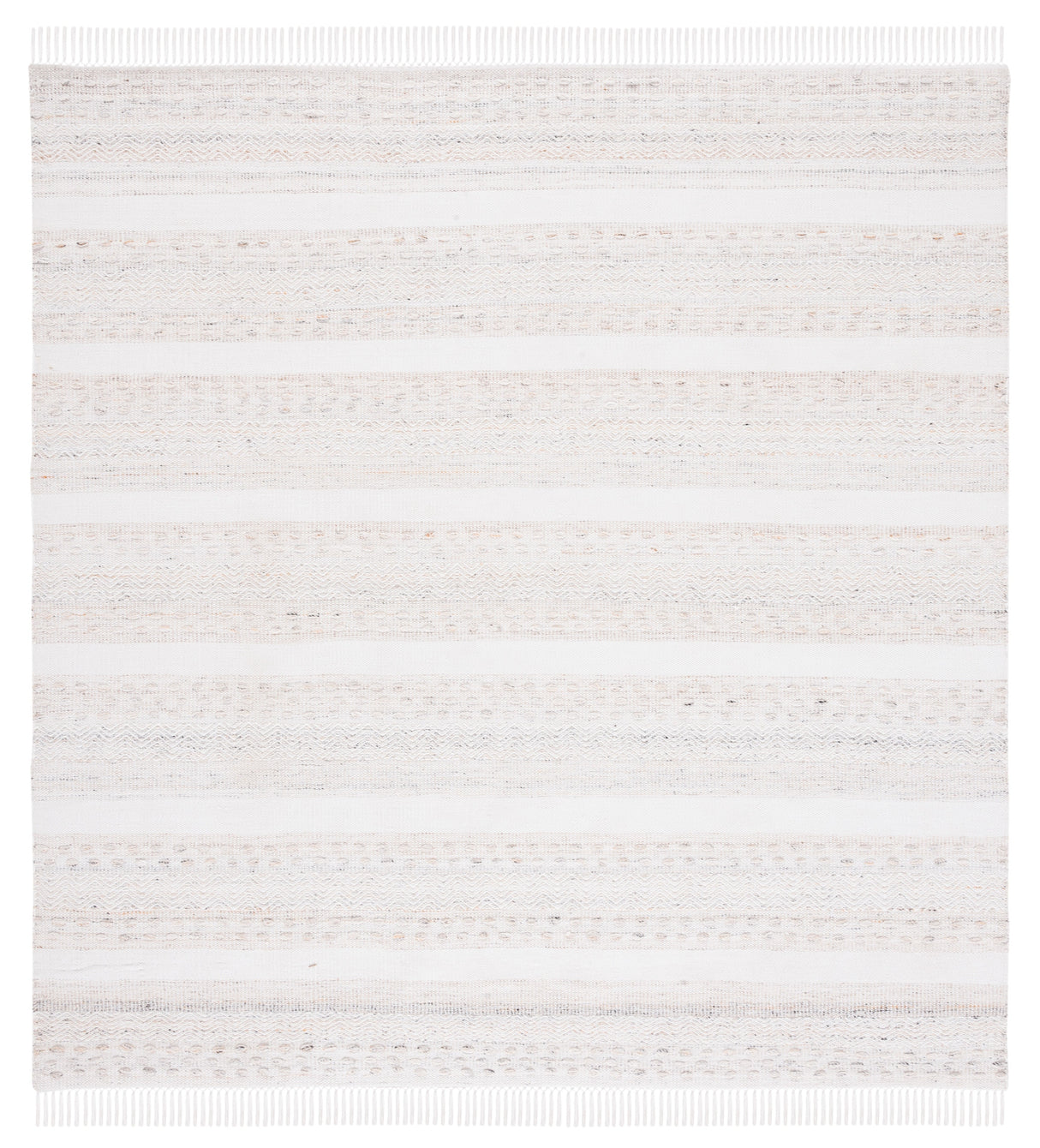 Safavieh Striped Kilim Stk105B Beige/Ivory Rug.