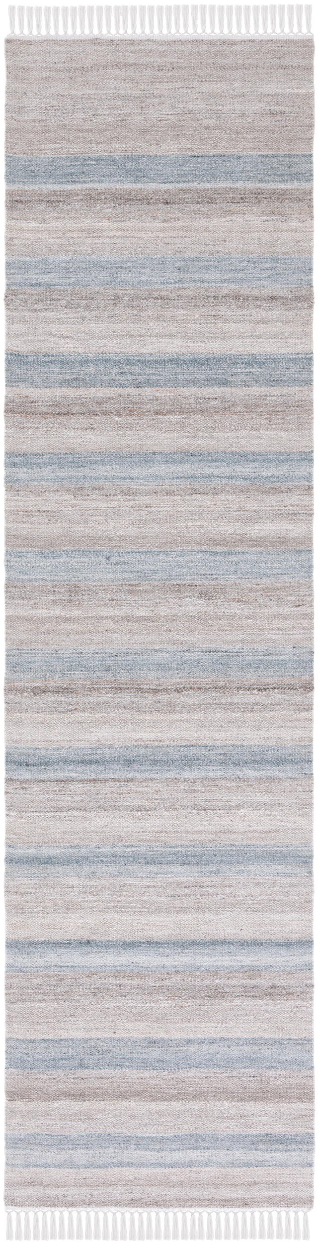 Safavieh Striped Kilim Stk107F Grey/Beige Rug.