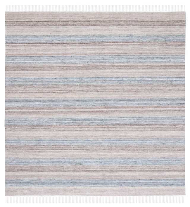 Safavieh Striped Kilim Stk107F Grey/Beige Rug.