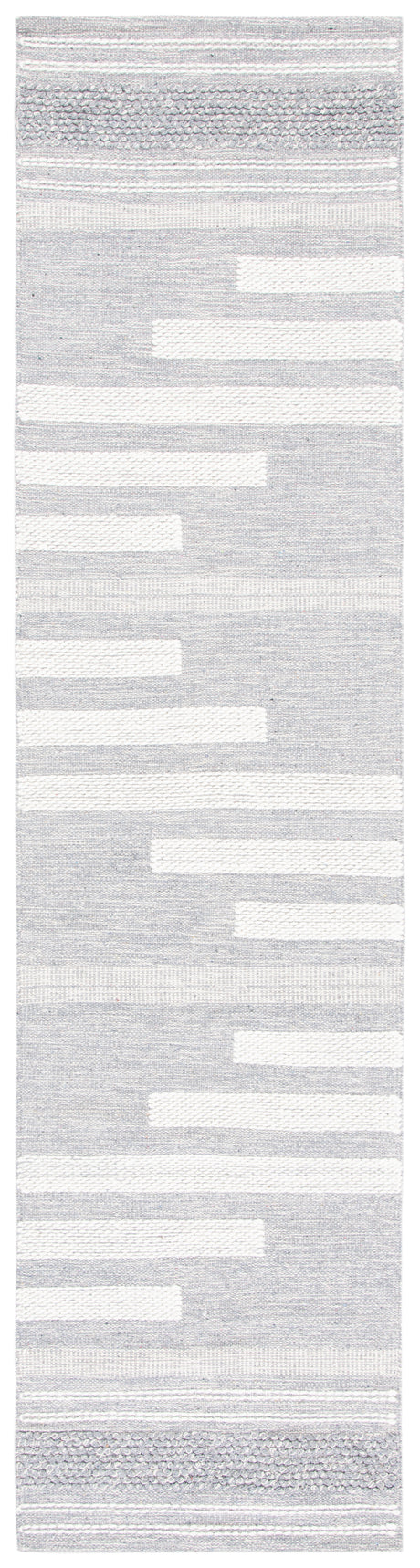 Safavieh Striped Kilim Stk505G Silver/Grey Rugs.