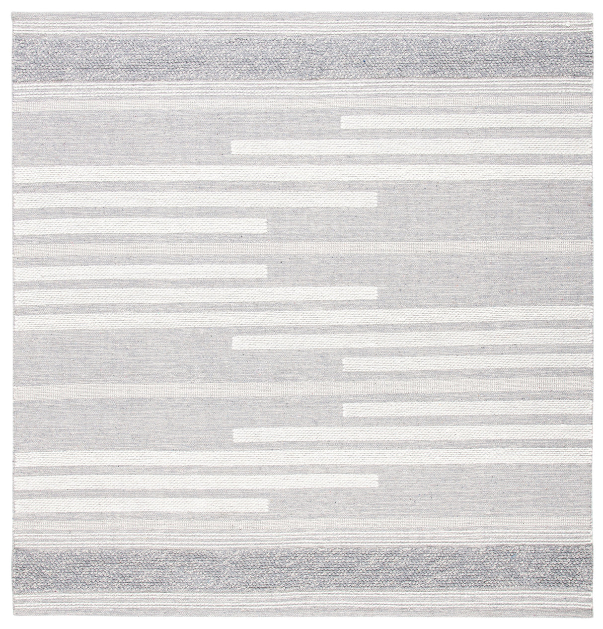 Safavieh Striped Kilim Stk505G Silver/Grey Rugs.