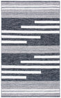 Safavieh Striped Kilim Stk506A Ivory/Black Rugs.