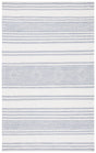 Safavieh Striped Kilim Stk511G Silver/Ivory Rugs.