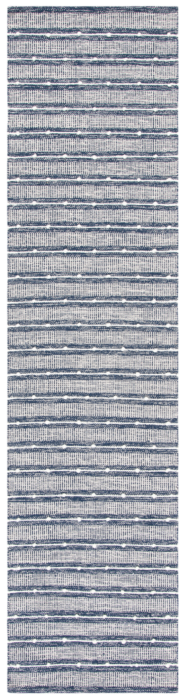 Safavieh Striped Kilim Stk513N Navy/Blue Rugs.