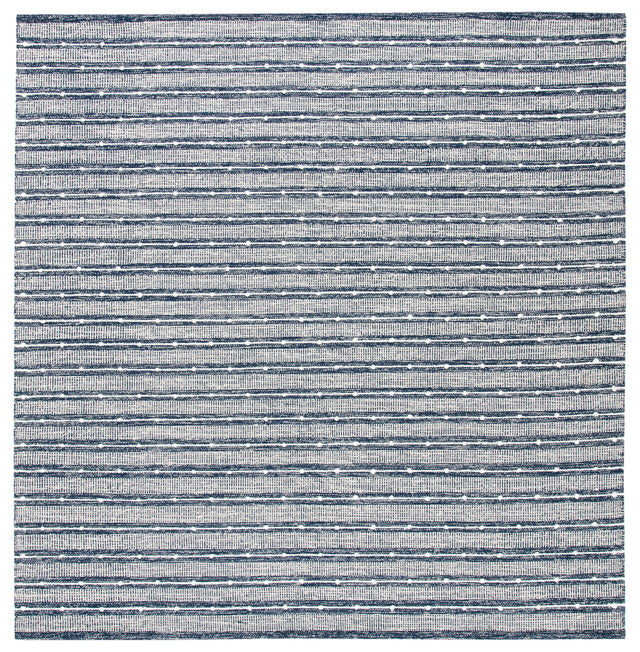 Safavieh Striped Kilim Stk513N Navy/Blue Rugs.