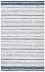 Safavieh Striped Kilim Stk517A Ivory/Navy Rugs.