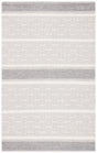 Safavieh Striped Kilim Stk519A Ivory/Grey Rugs.