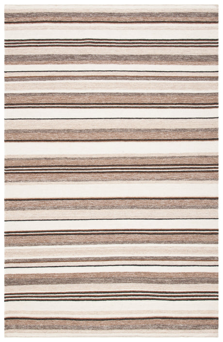 Safavieh Striped Kilim Stk601A Natural/Ivory Rugs.