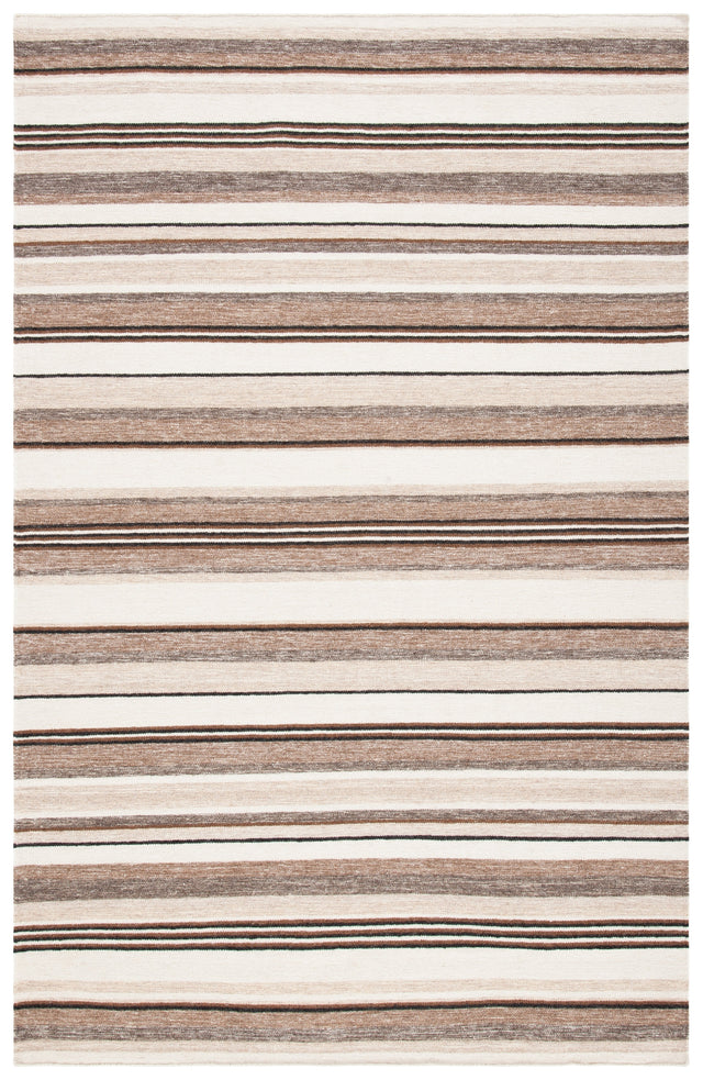 Safavieh Striped Kilim Stk601A Natural/Ivory Rugs.