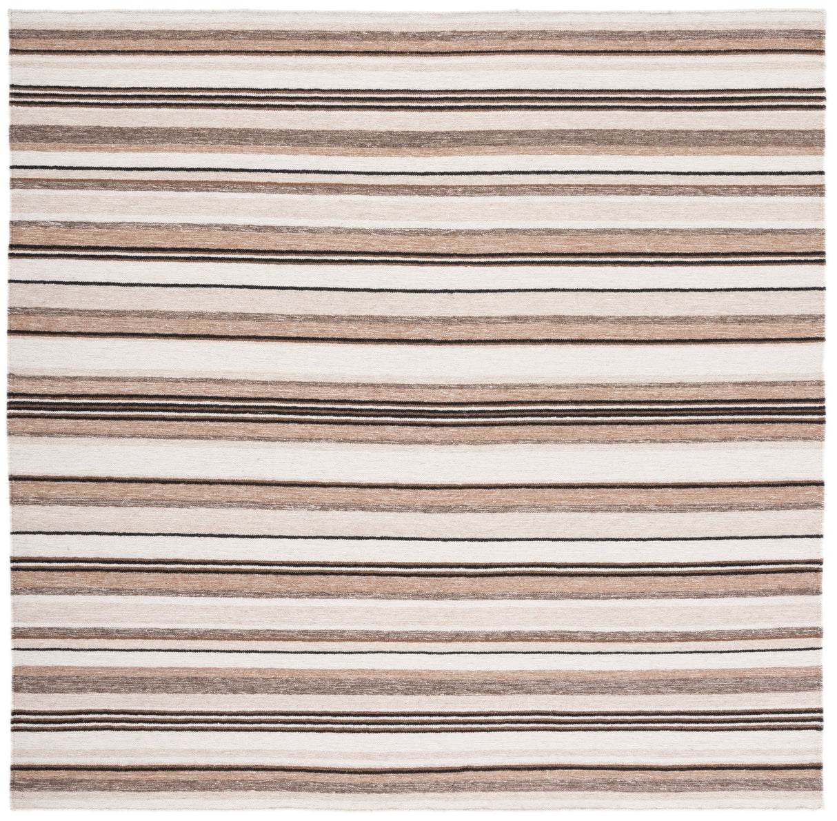 Safavieh Striped Kilim Stk601A Natural/Ivory Rugs.