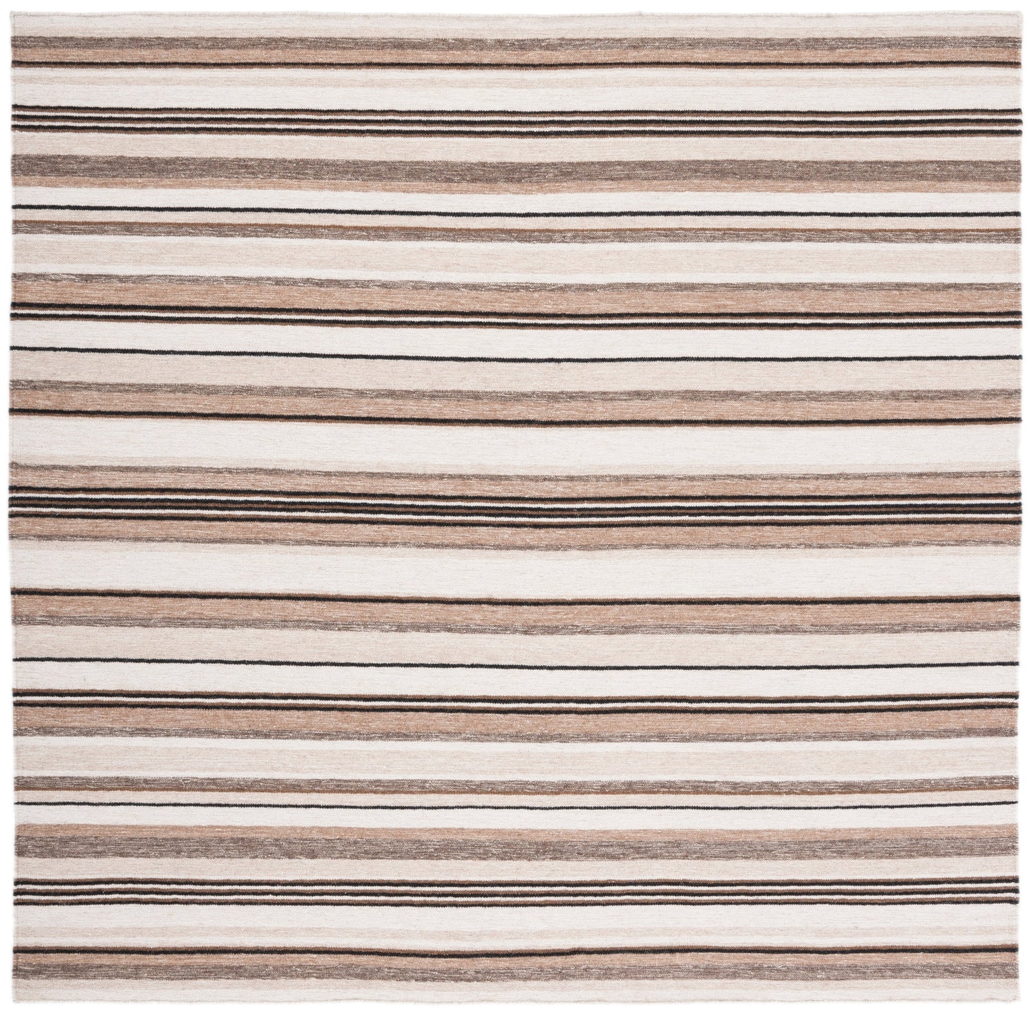 Safavieh Striped Kilim Stk601A Natural/Ivory Rugs.