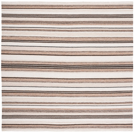 Safavieh Striped Kilim Stk601A Natural/Ivory Rugs.