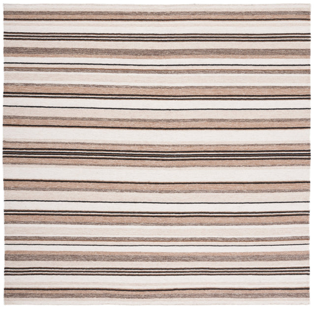 Safavieh Striped Kilim Stk601A Natural/Ivory Rugs.
