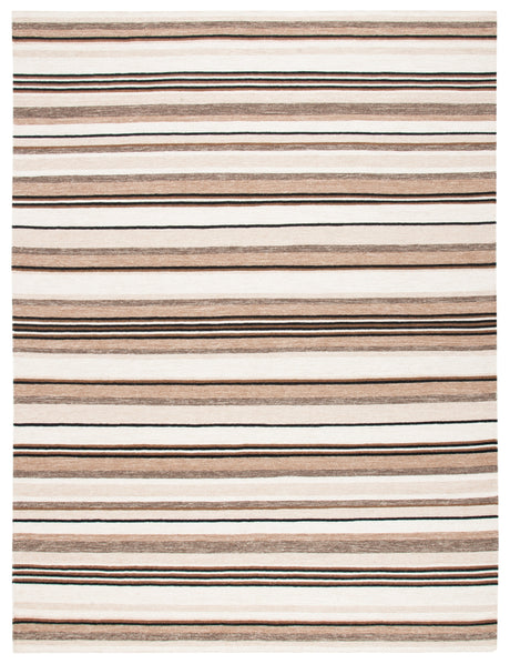 Safavieh Striped Kilim Stk601A Natural/Ivory Rugs.