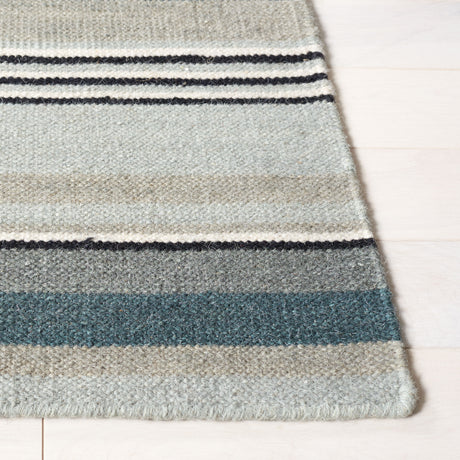 Safavieh Striped Kilim Stk601F Grey Rugs.