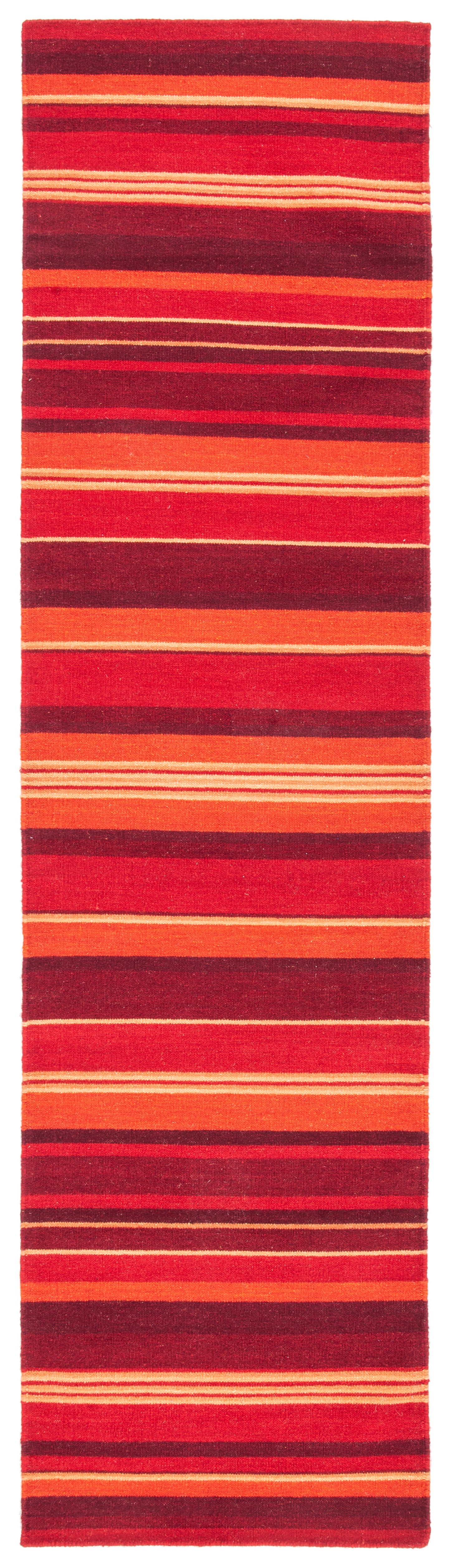 Safavieh Striped Kilim Stk601Q Red Rugs.