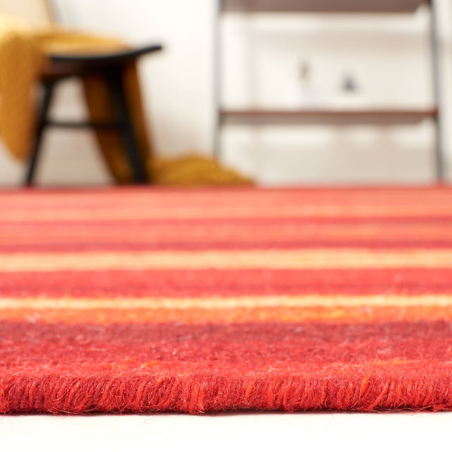 Safavieh Striped Kilim Stk601Q Red Rugs.