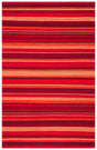 Safavieh Striped Kilim Stk601Q Red Rugs.