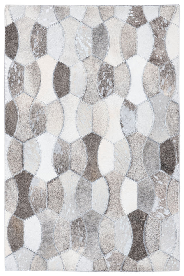 Safavieh Studio Leather Stl226F Ivory/Grey Rugs.