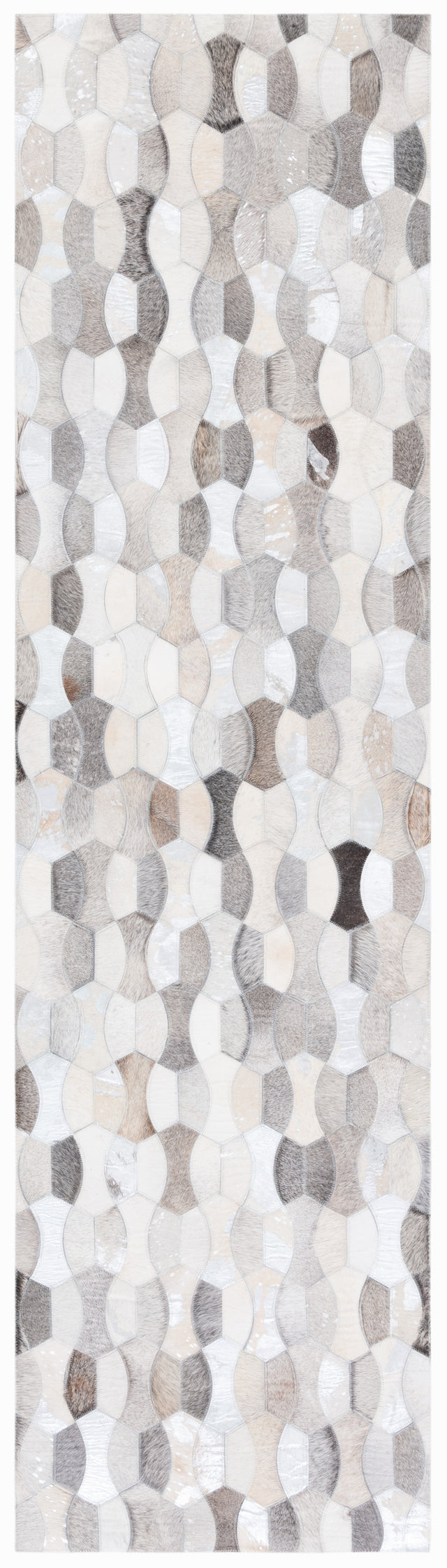 Safavieh Studio Leather Stl226F Ivory/Grey Rugs.