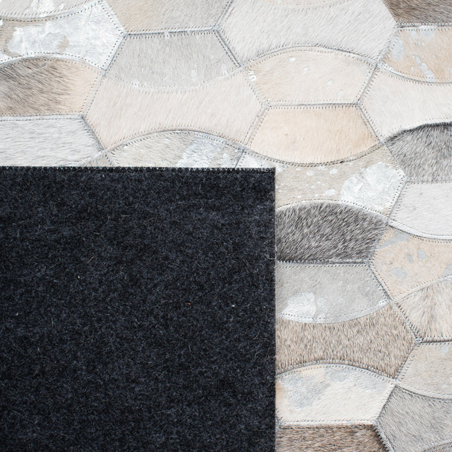 Safavieh Studio Leather Stl226F Ivory/Grey Rugs.