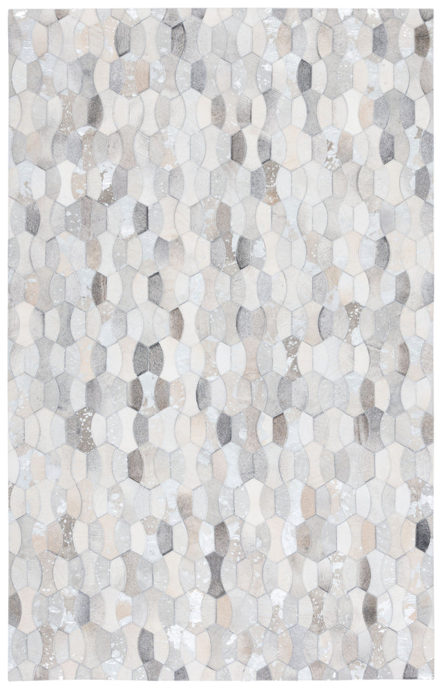 Safavieh Studio Leather Stl226F Ivory/Grey Rugs.