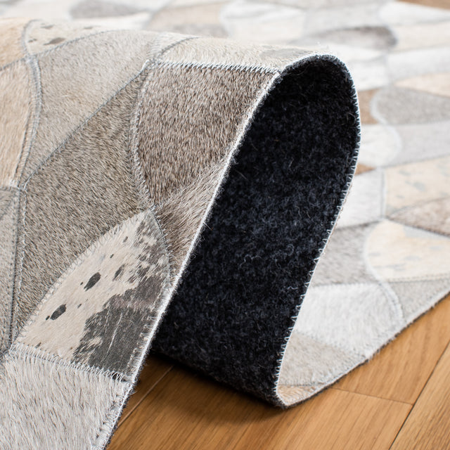 Safavieh Studio Leather Stl231F Ivory/Grey Rugs.