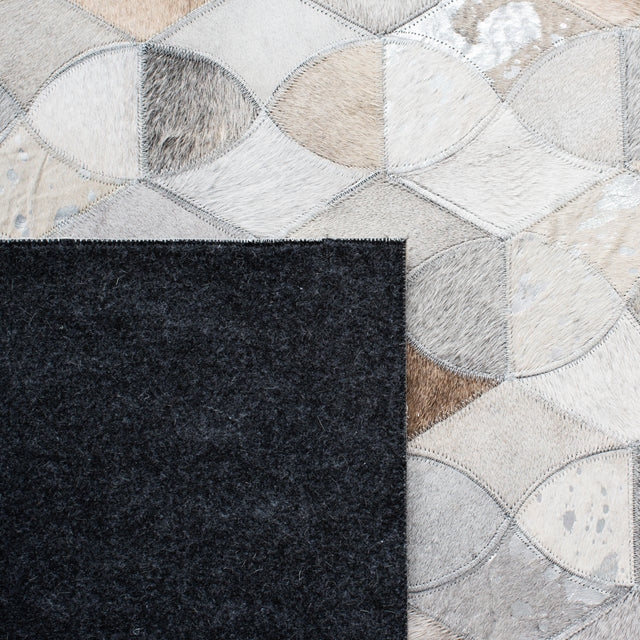 Safavieh Studio Leather Stl231F Ivory/Grey Rugs.