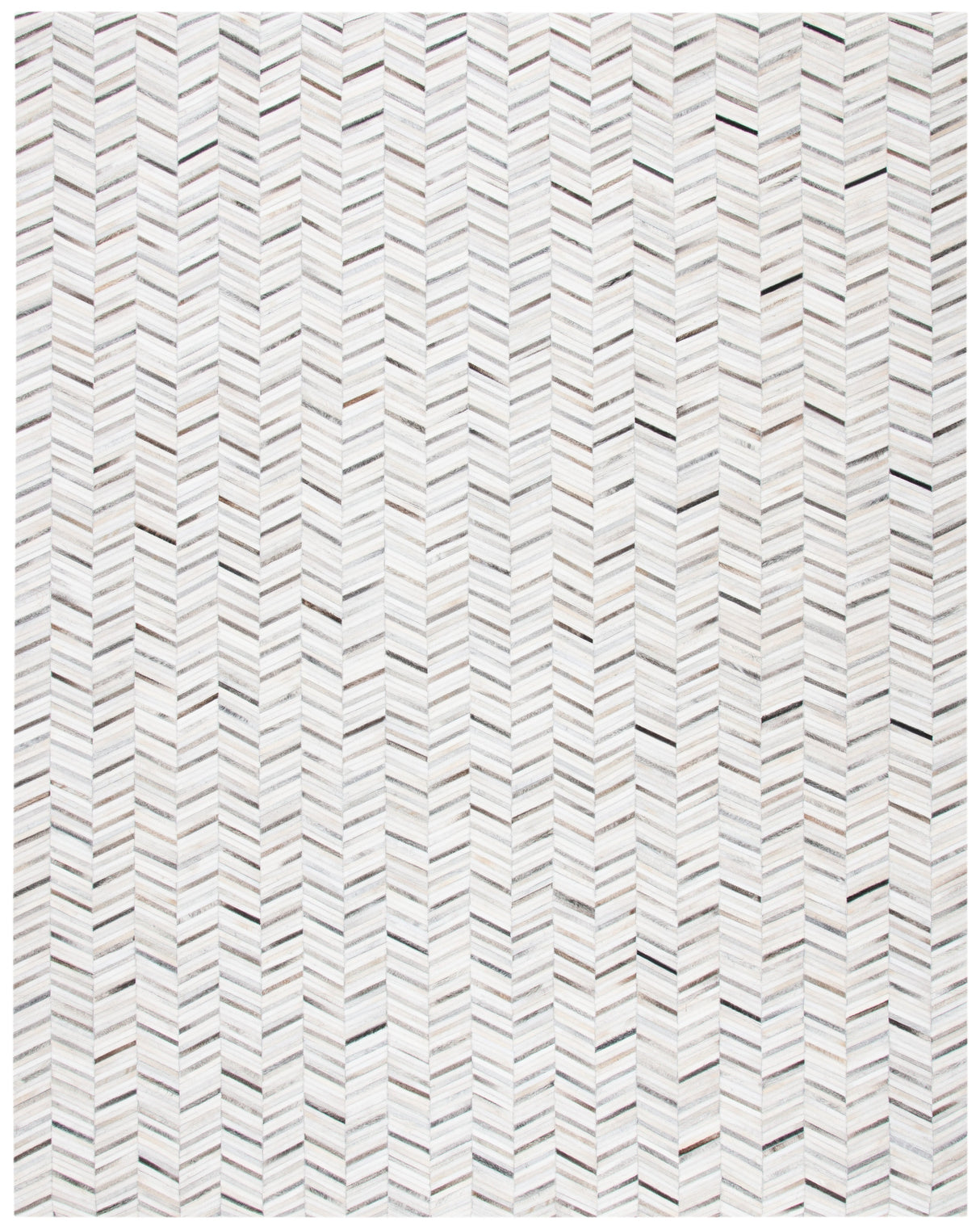 Safavieh Studio Leather Stl802A Ivory/Grey Rugs.