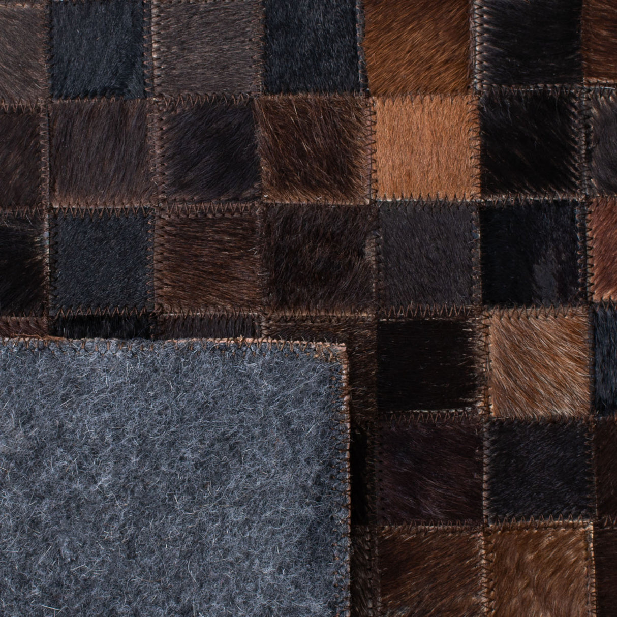 Safavieh Studio Leather Stl803B Beige/Brown Rugs.