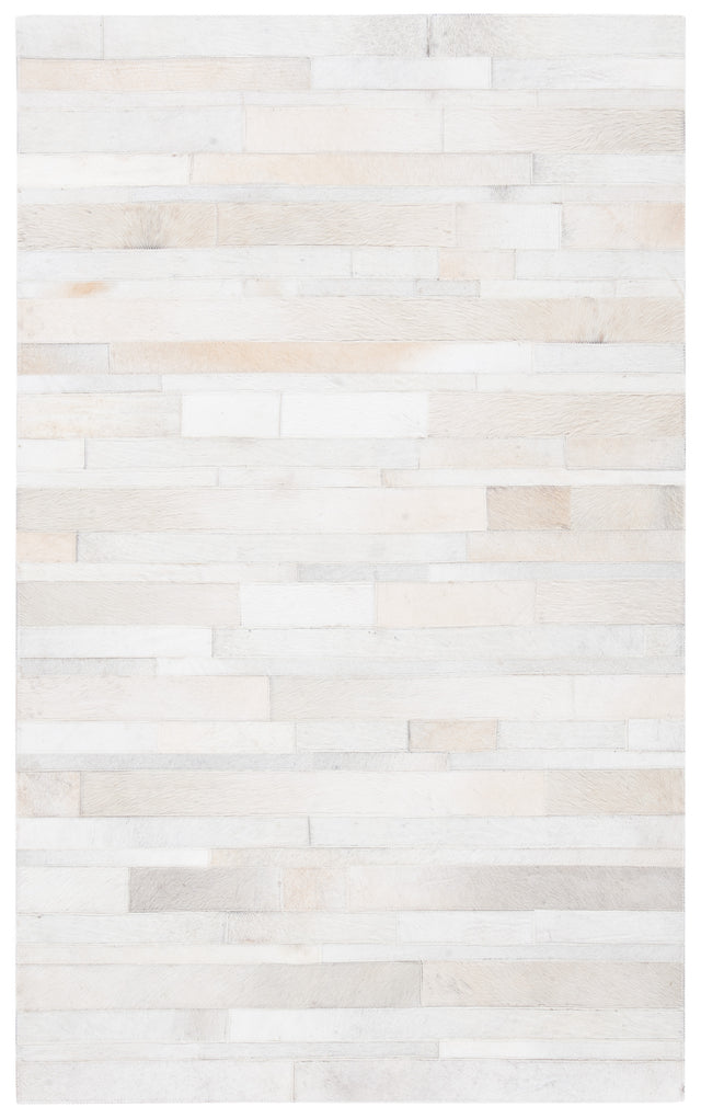 Safavieh Studio Leather Stl804A Ivory/Light Grey Rug.