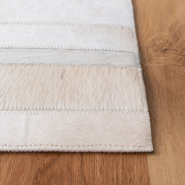 Safavieh Studio Leather Stl804A Ivory/Light Grey Rug.