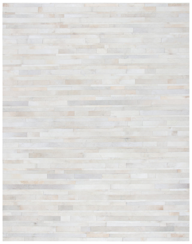 Safavieh Studio Leather Stl804A Ivory/Light Grey Rug.