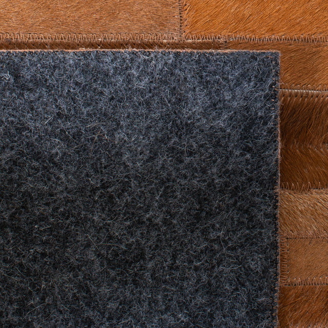 Safavieh Studio Leather Stl805A Ivory/Brown Rugs.